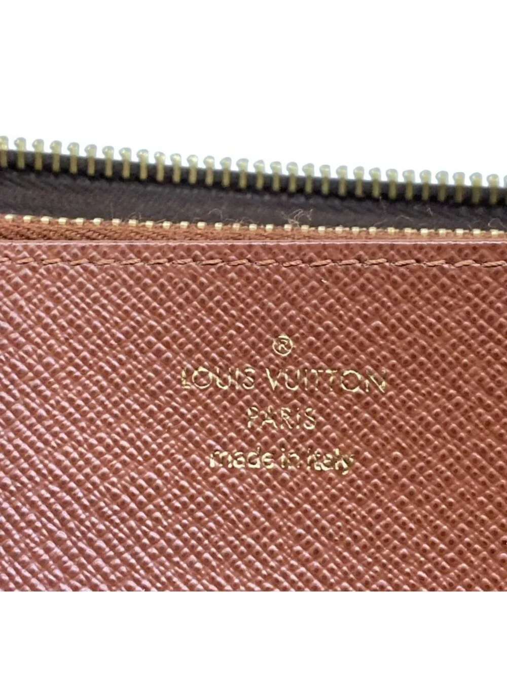 Louis Vuitton Wallet Monogram Zippy Brown